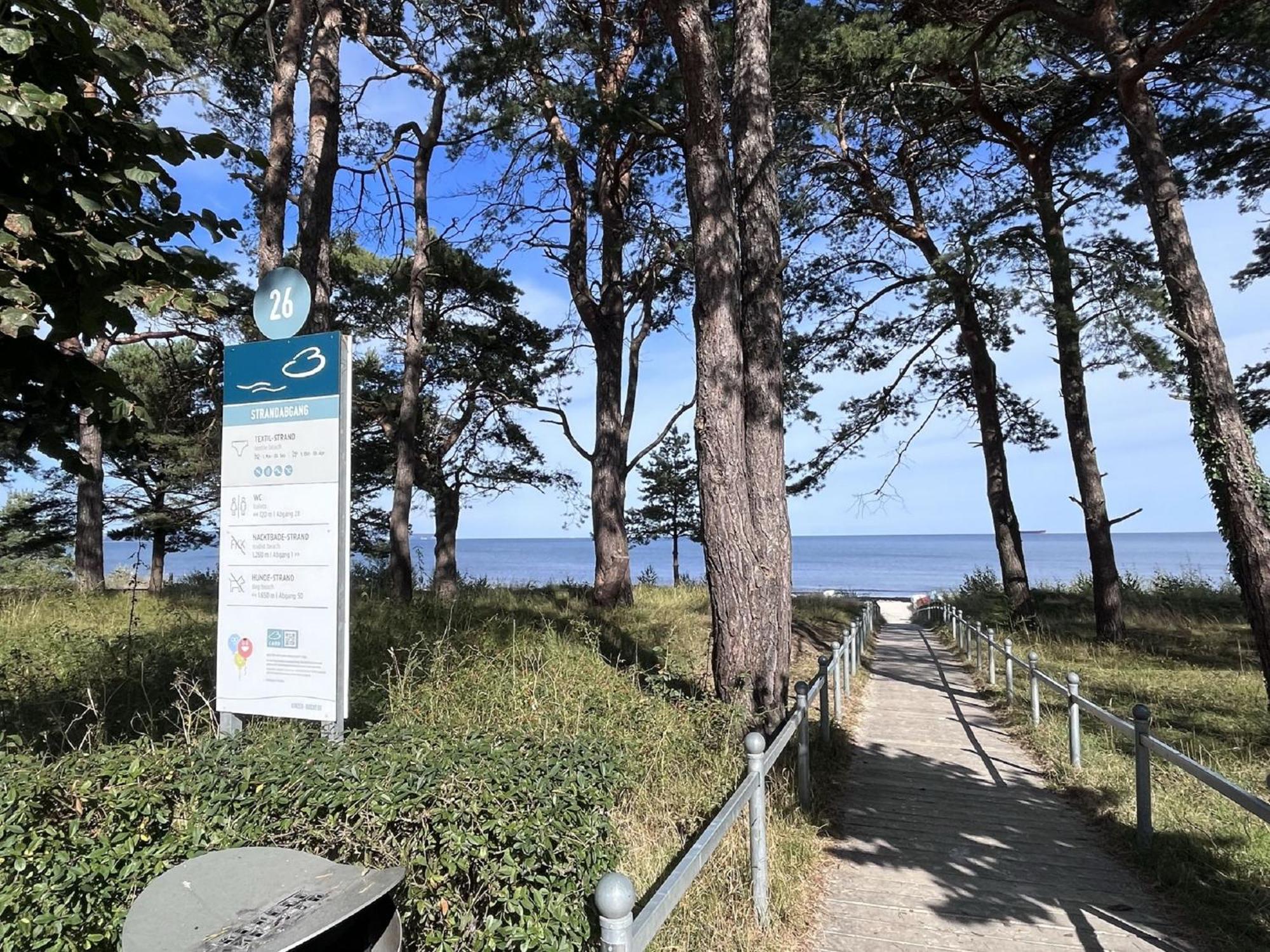 Ferienwohnung Strandlust in der Villa Seeadler Ostseebad Ostseebad Binz Exterior foto